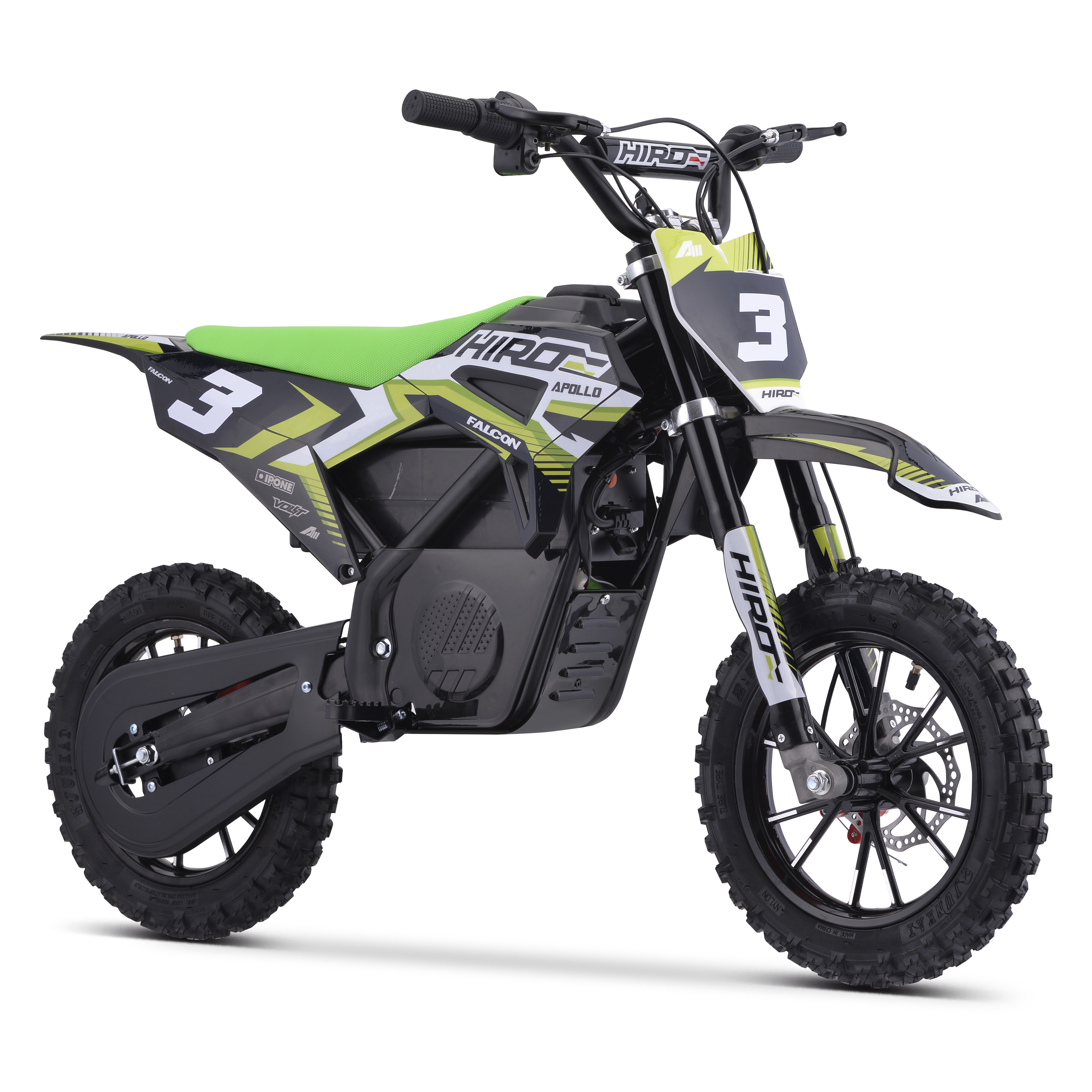 Hiro Falcon 550w Yellow Electric Pocket Bike