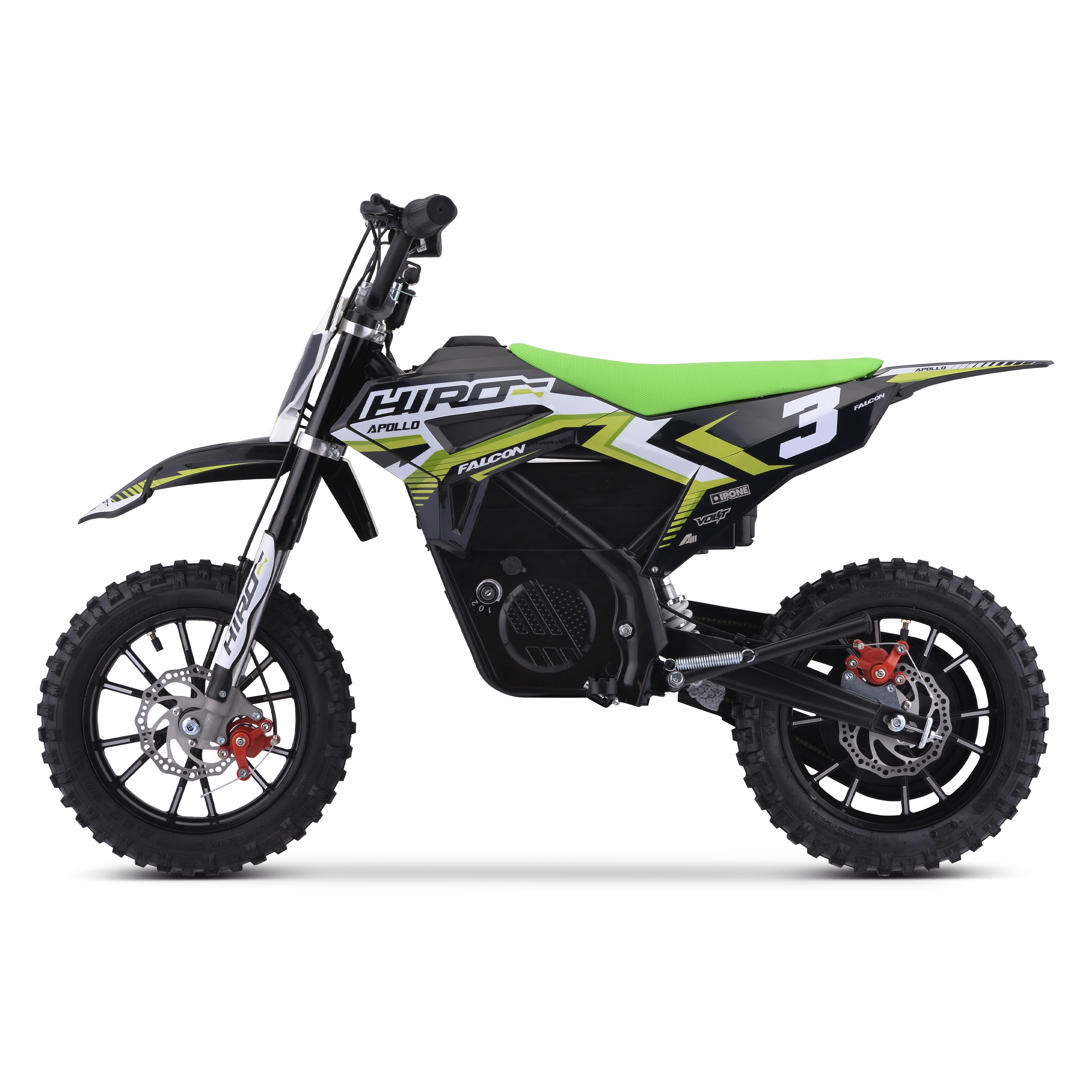 Hiro Falcon 550w Yellow Electric Pocket Bike