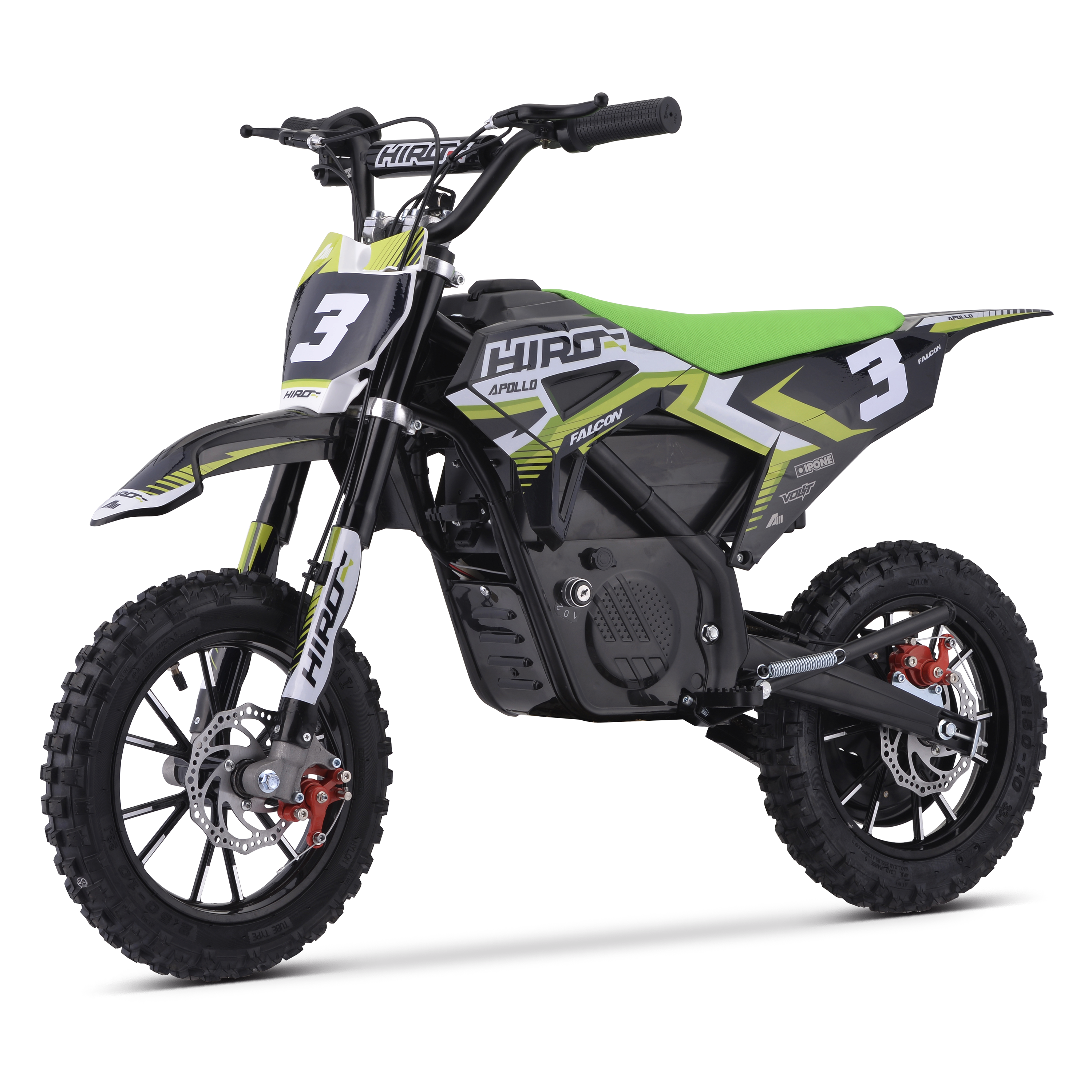 Hiro Falcon 550w Yellow Electric Pocket Bike