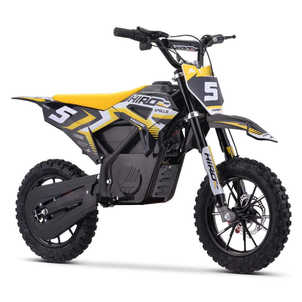 Hiro Falcon 550w Yellow Electric Pocket Bike