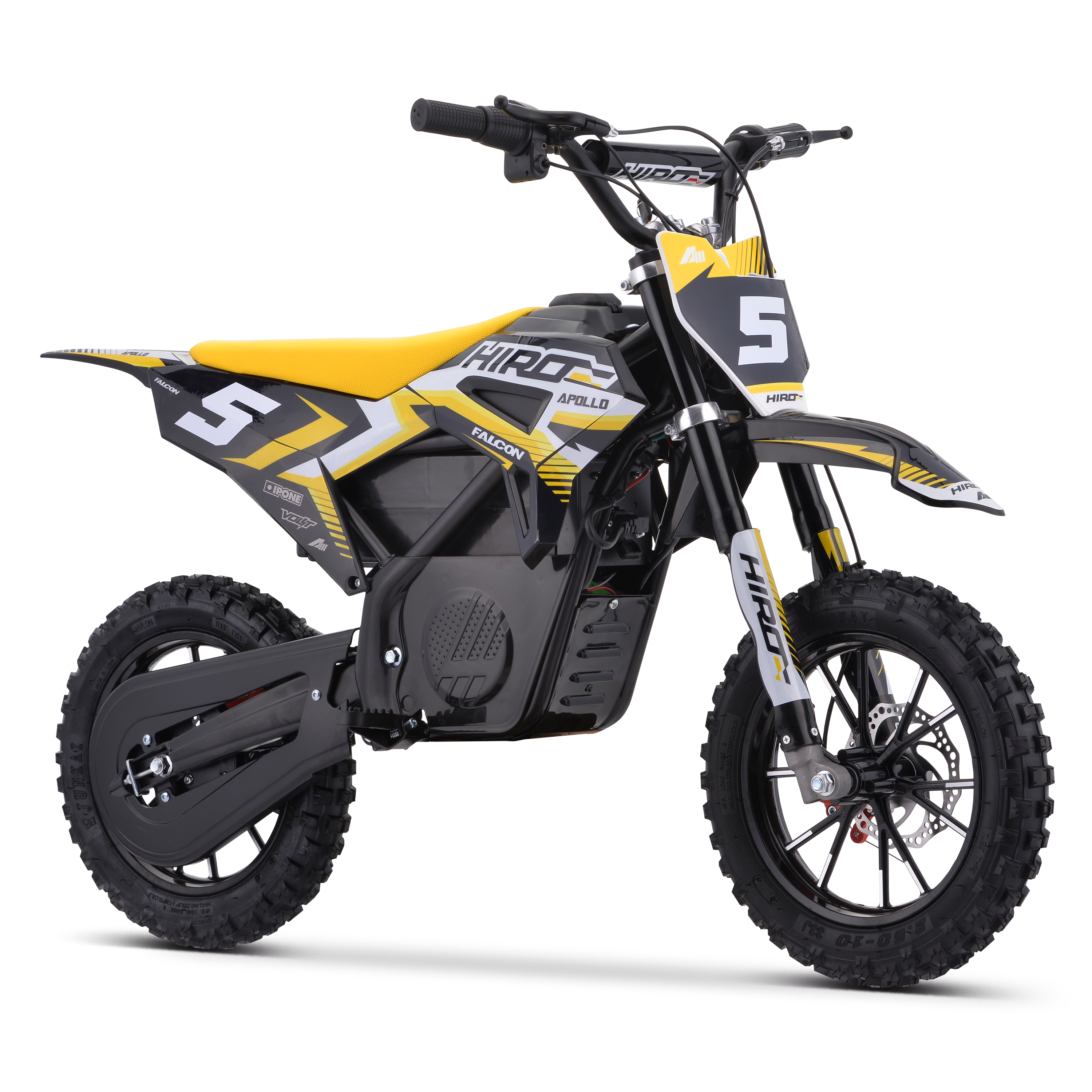 Hiro Falcon 550w Yellow Electric Pocket Bike