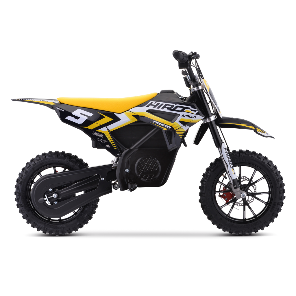 Hiro Falcon 550w Yellow Electric Pocket Bike