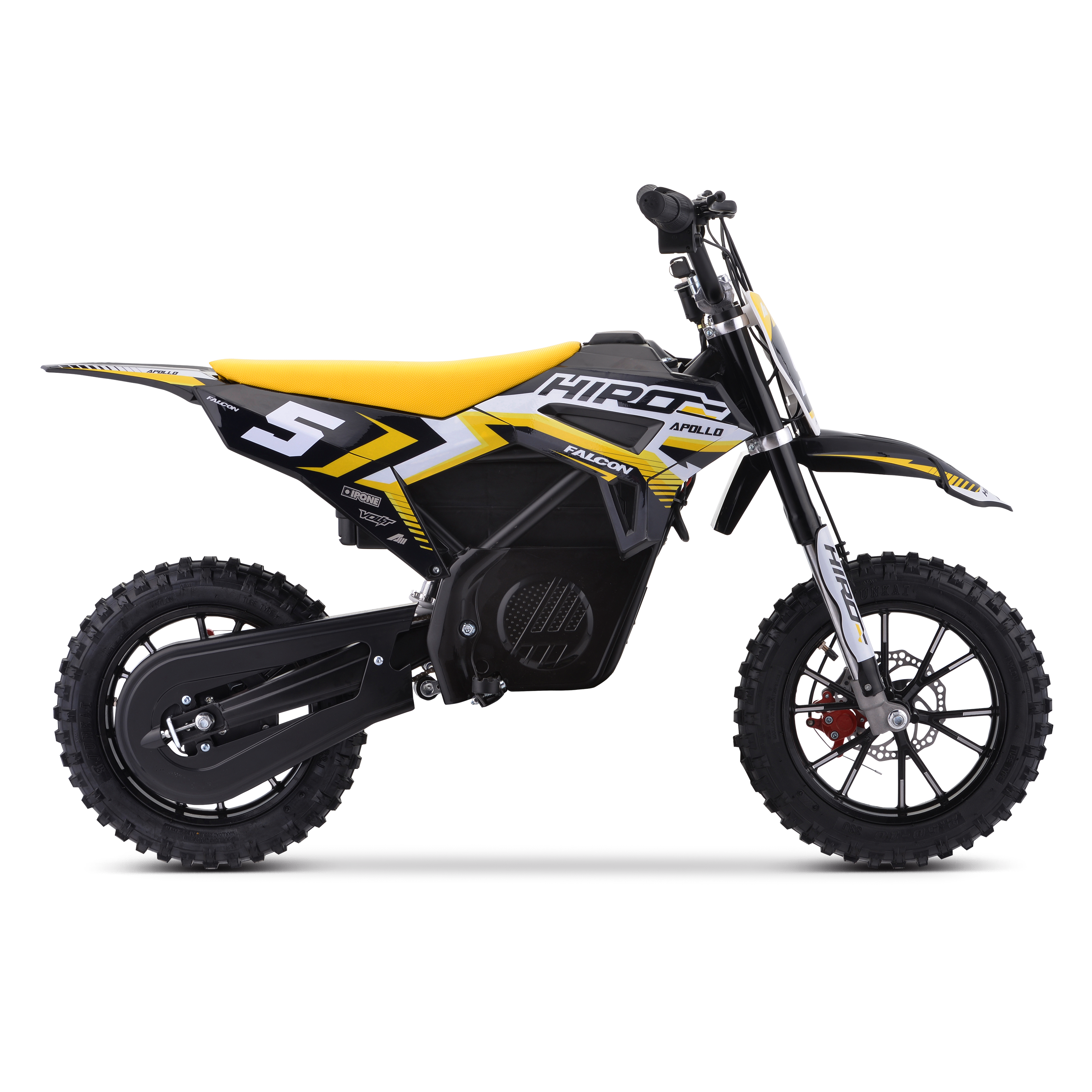 Hiro Falcon 550w Yellow Electric Pocket Bike