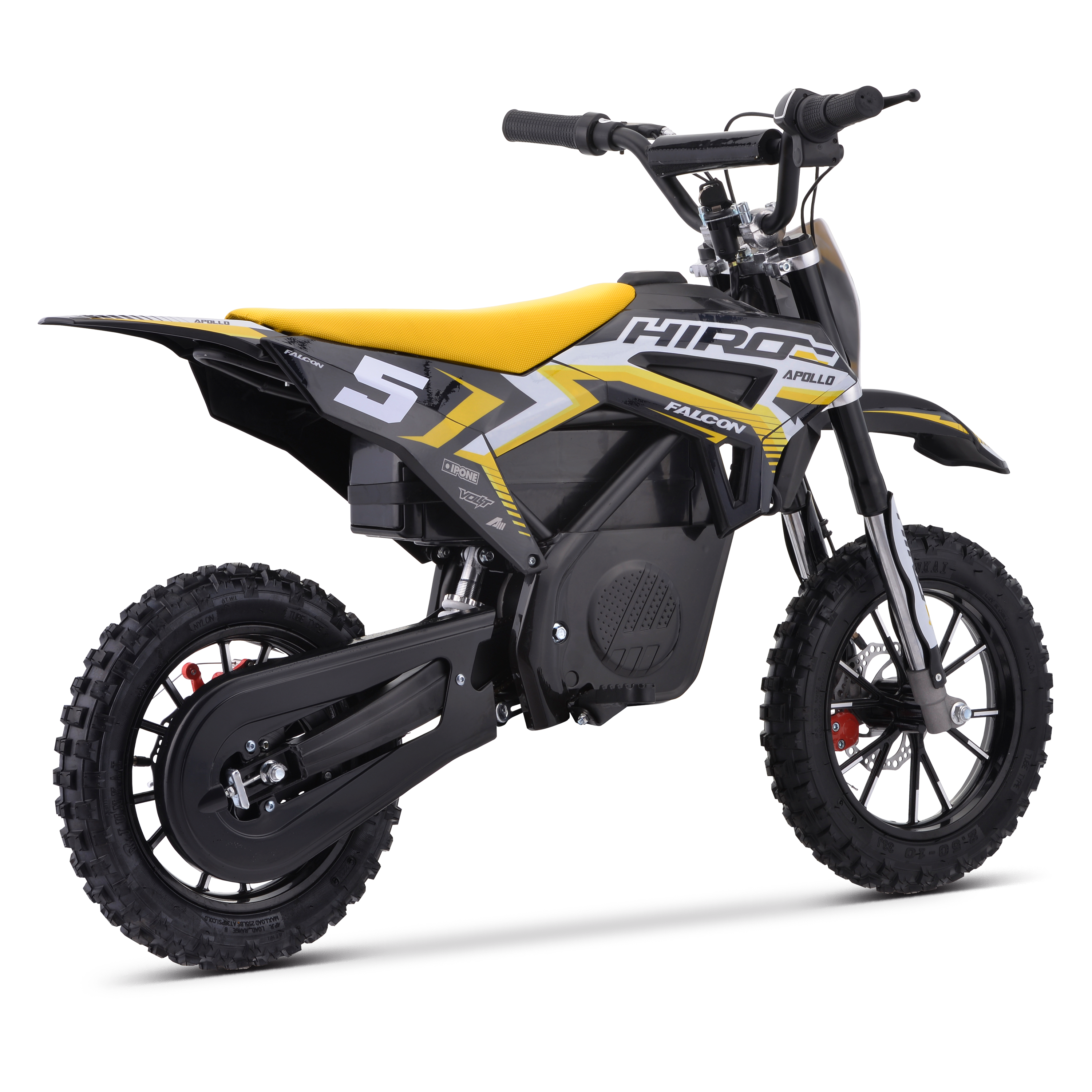 Hiro Falcon 550w Yellow Electric Pocket Bike