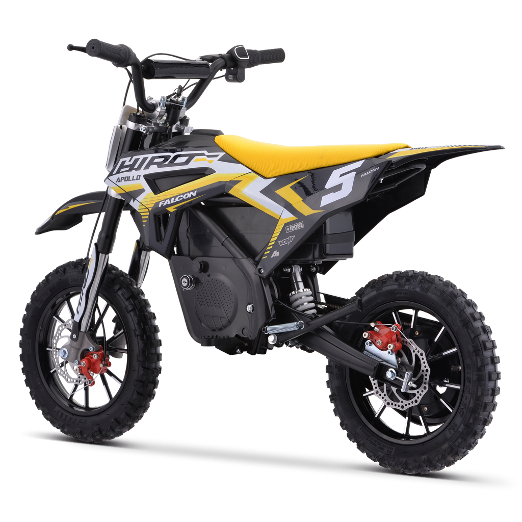 Hiro Falcon 550w Yellow Electric Pocket Bike