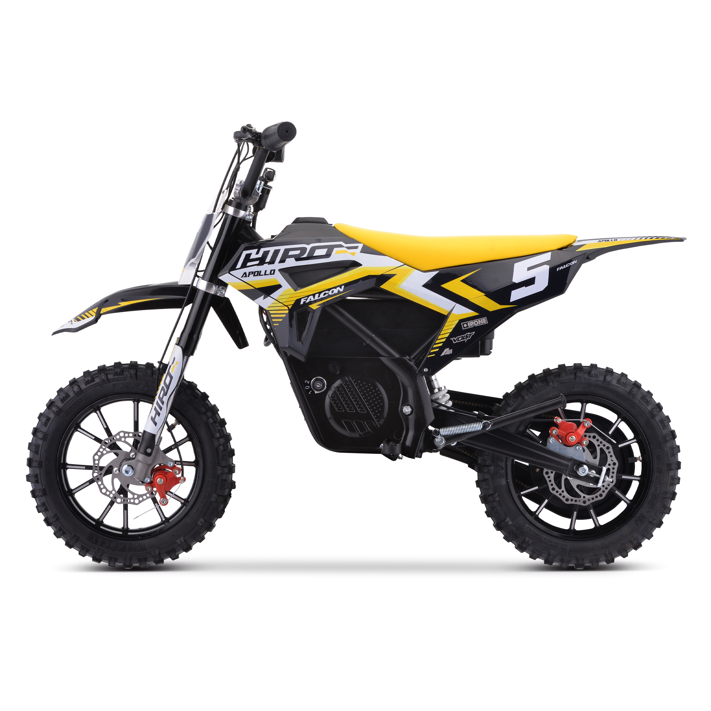 Hiro Falcon 550w Yellow Electric Pocket Bike