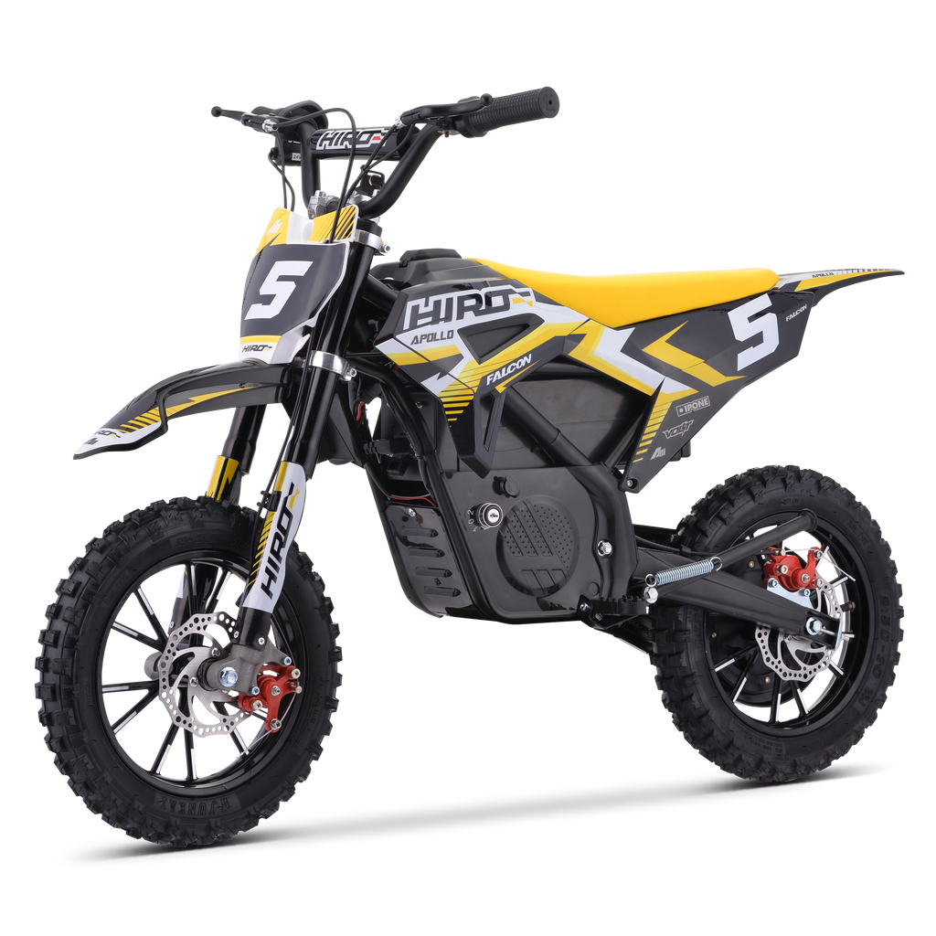 Hiro Falcon 550w Yellow Electric Pocket Bike